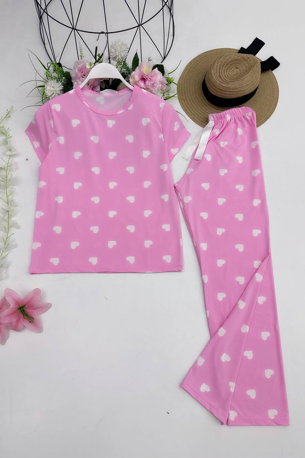 KALPLİ KADIN PİJAMA TAKIMI