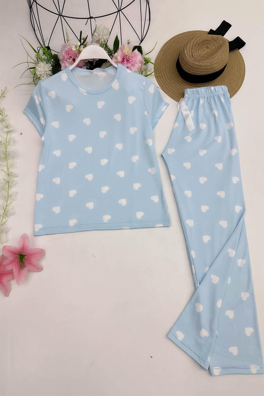 KALPLİ KADIN PİJAMA TAKIMI