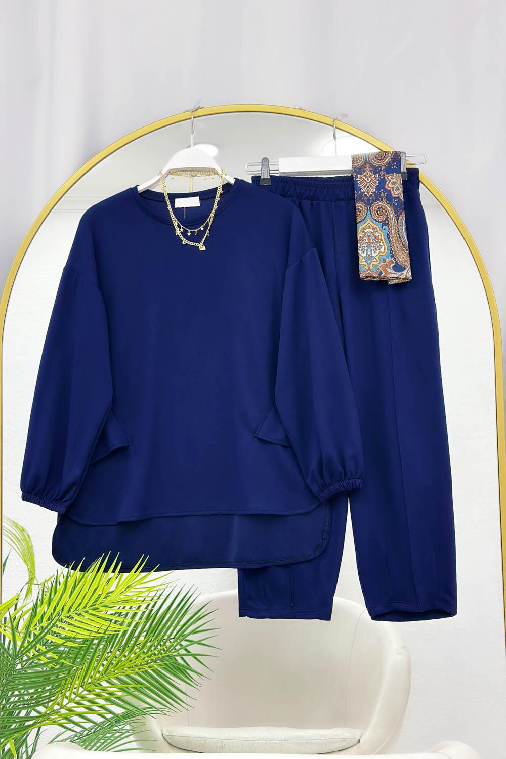 OYSO KUMAŞ PANTOLONLU KADIN TAKIM