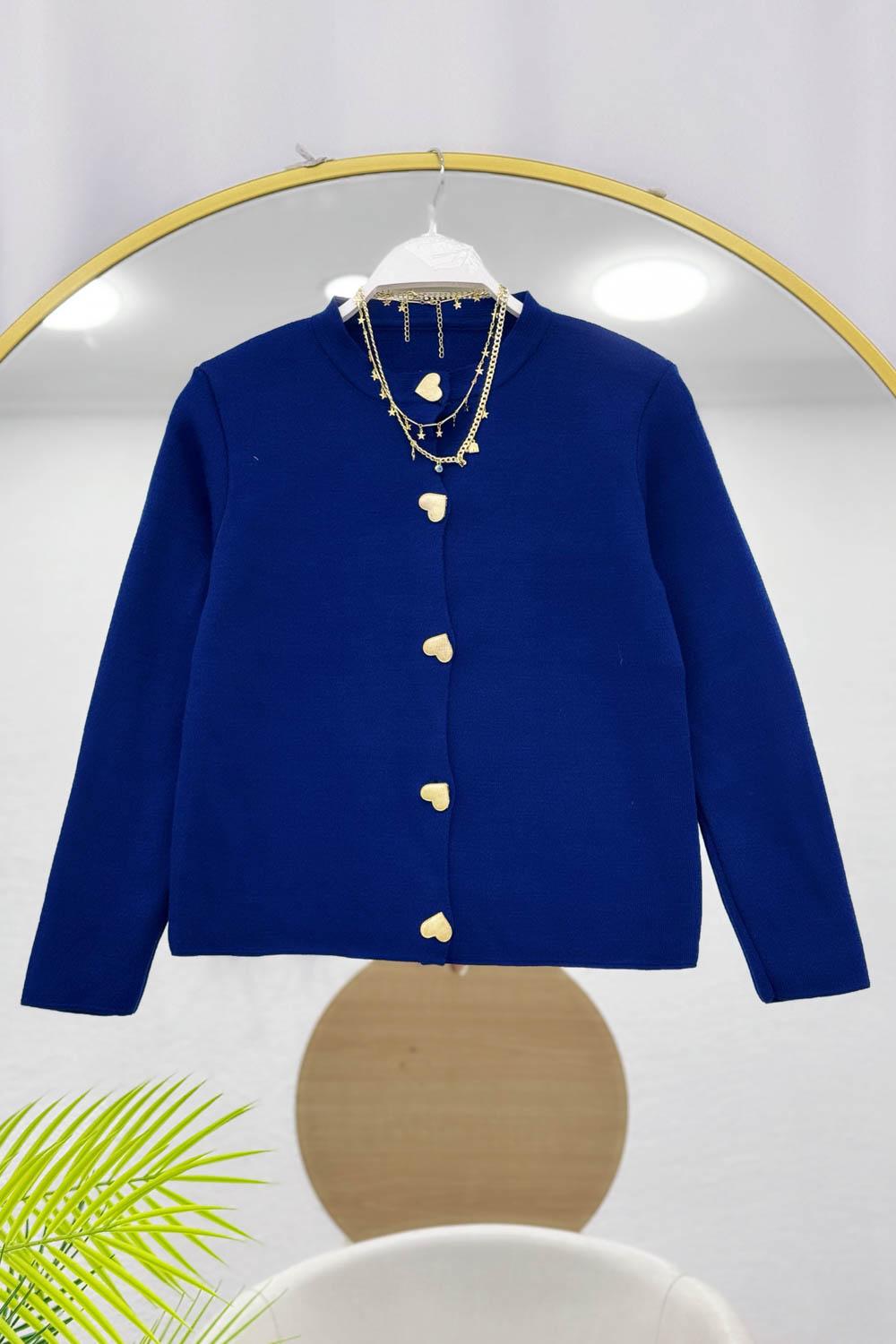 KALP DÜĞMELİ MİNİ HIRKA