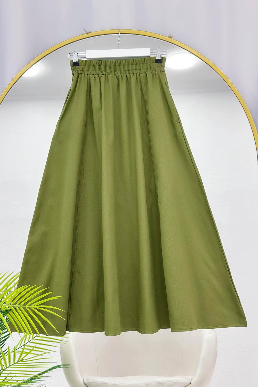 KOT KUMAŞ YANALARI CEPLİ ETEK