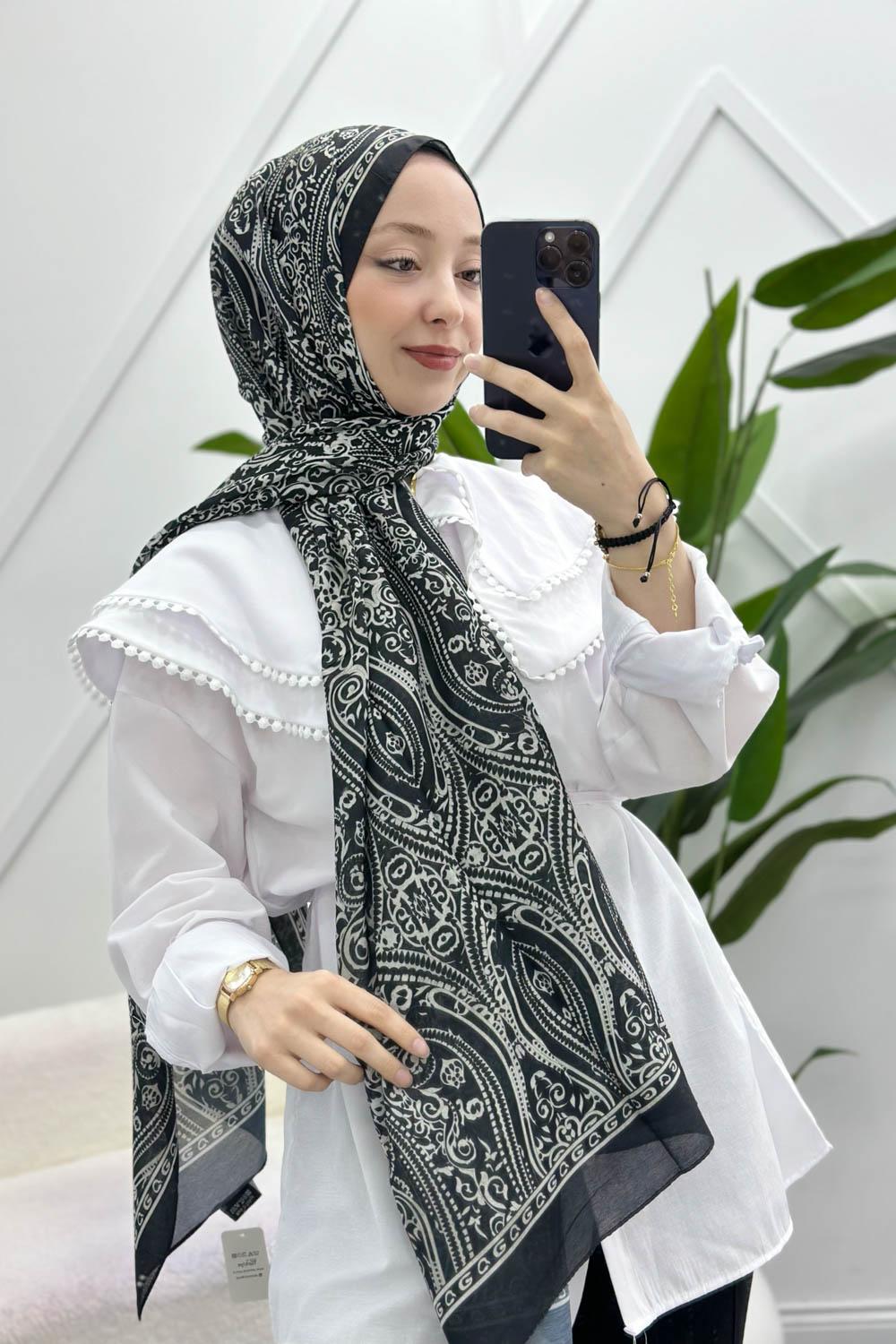 ETNİK DESENLİ SOFT ŞAL