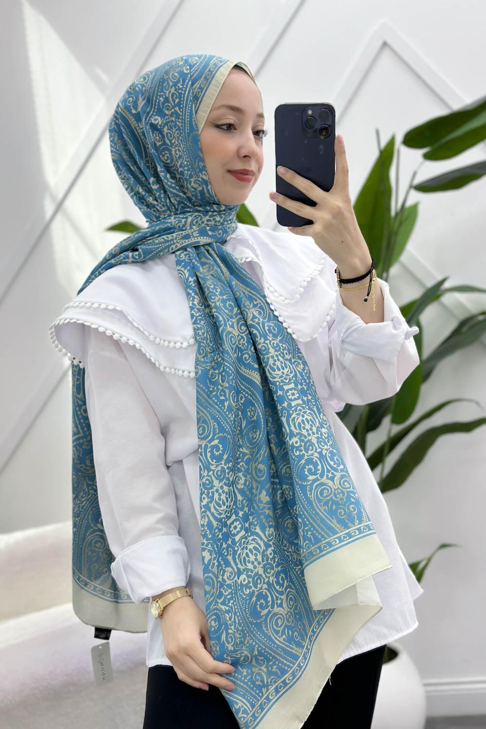 ETNİK DESENLİ SOFT ŞAL