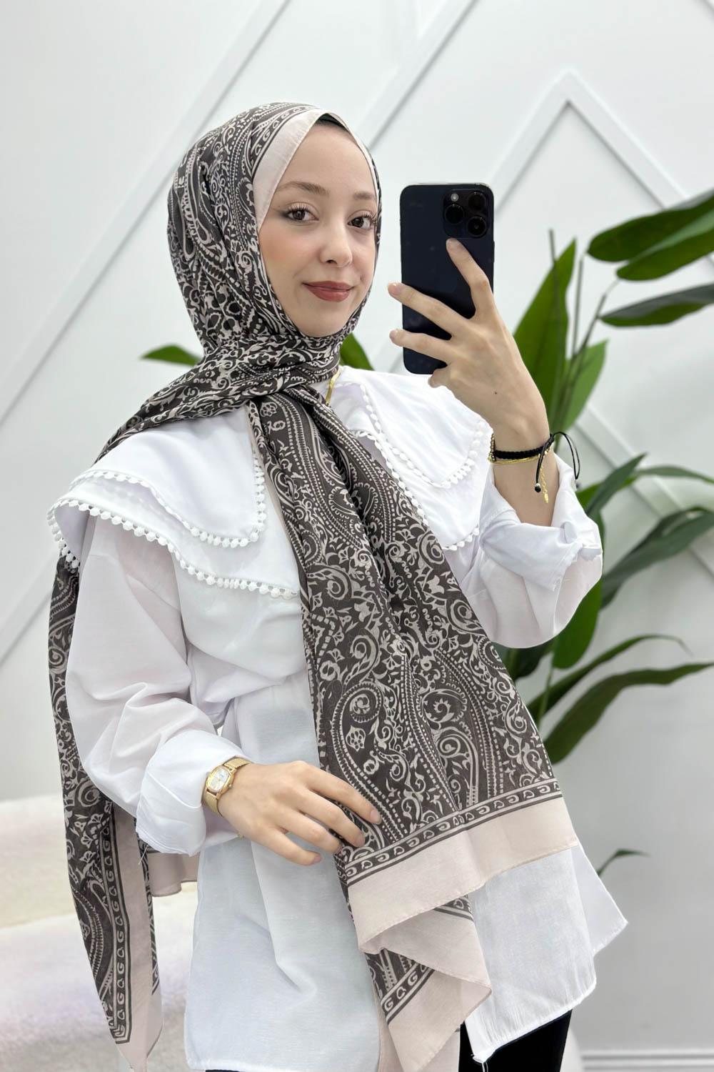 ETNİK DESENLİ SOFT ŞAL