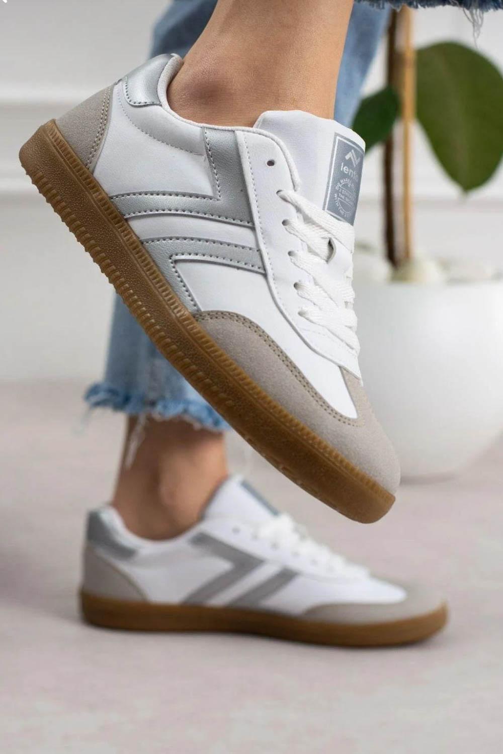 RETRO MODEL KADIN BAĞCIKLI SNEAKER