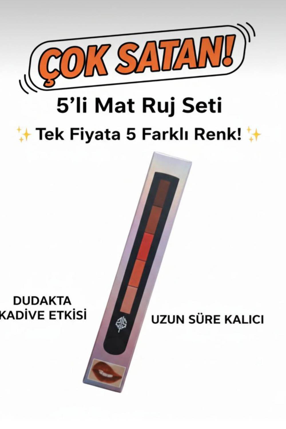 MATRUSKA 5 Lİ RUJ SETİ 