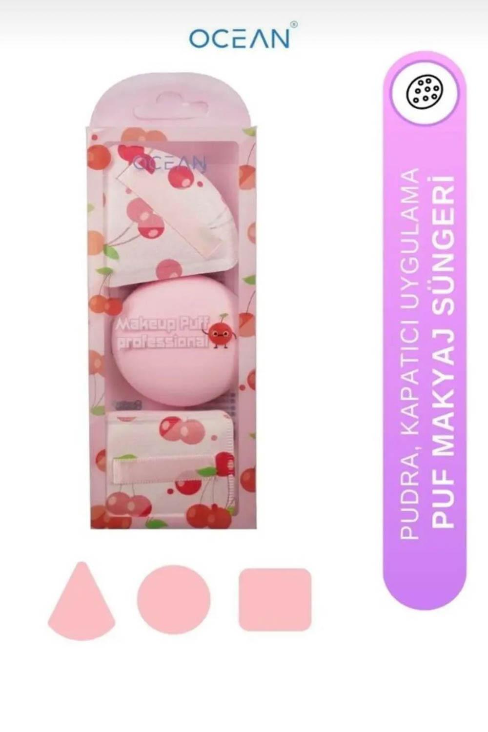 OCEAN 3 LÜ MAKYAJ SÜNGERİ 