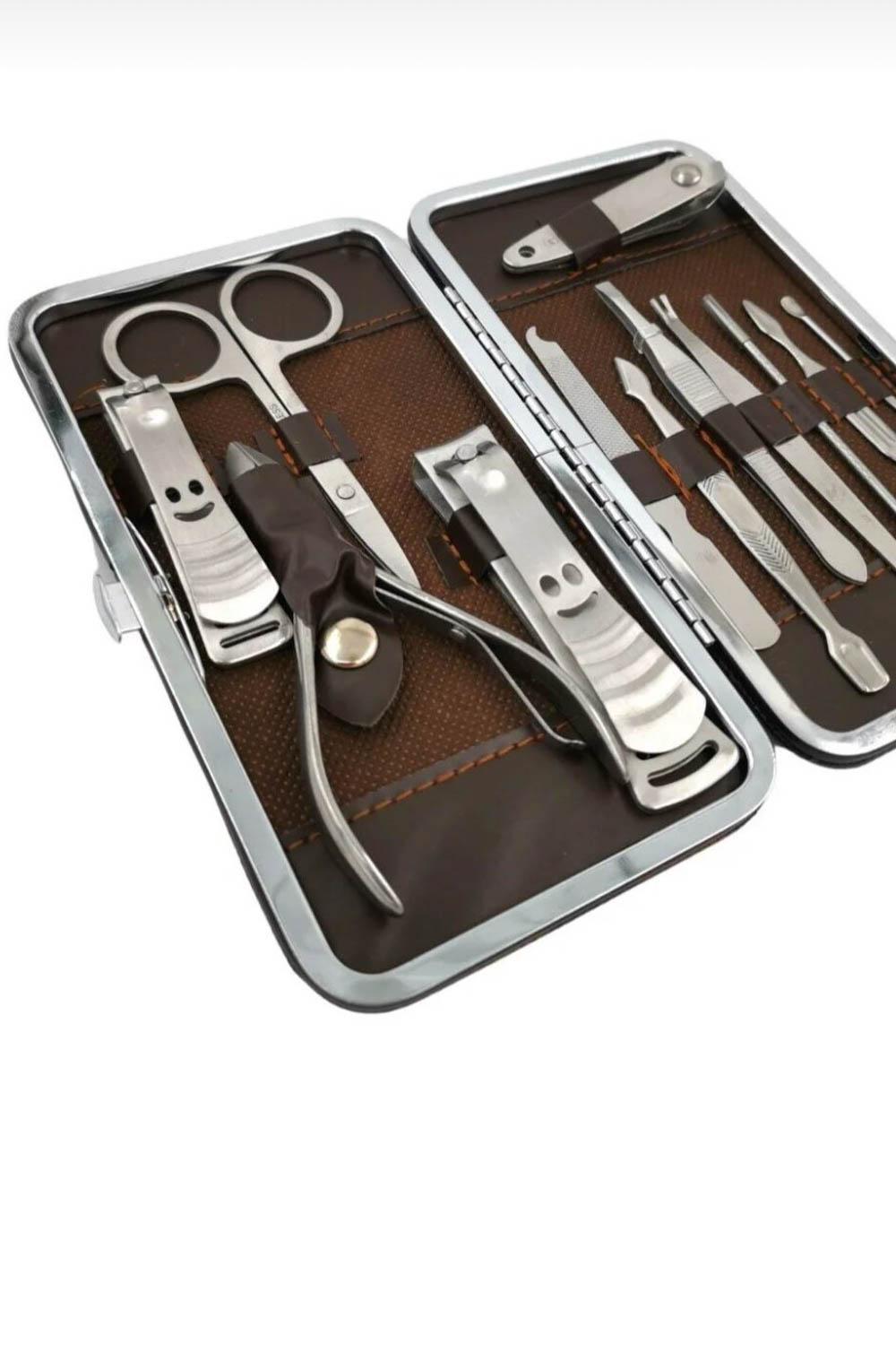 ROSE 12 PARÇA ÇANTALI MANİKUR PEDİKUR SETİ