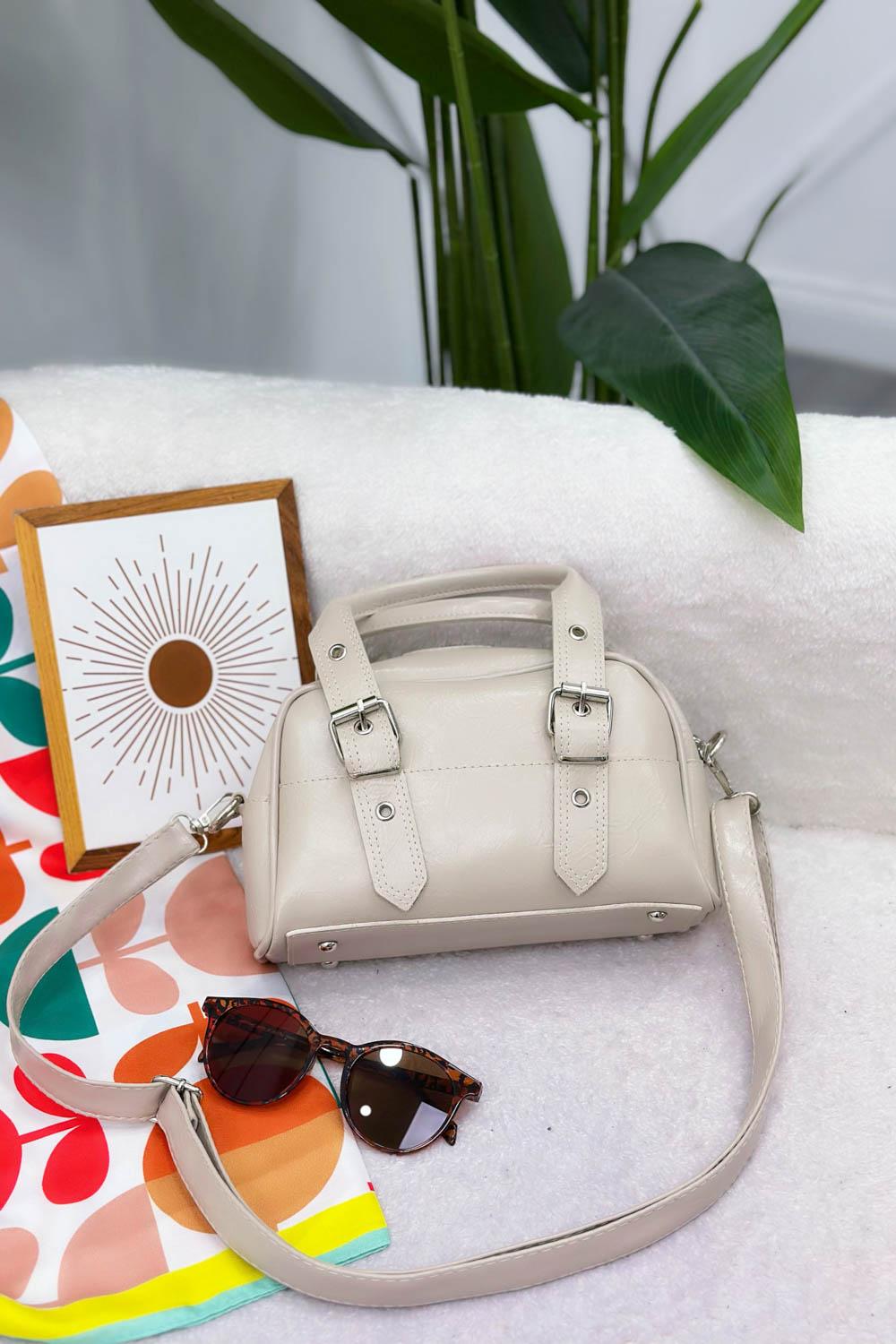 ÇİFT TOKALI MİDİ BOY KADIN ÇANTASI