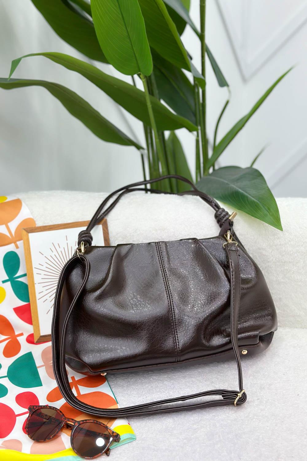 İNCE ASKILI OVAL KADIN OMUZ ÇANTASI