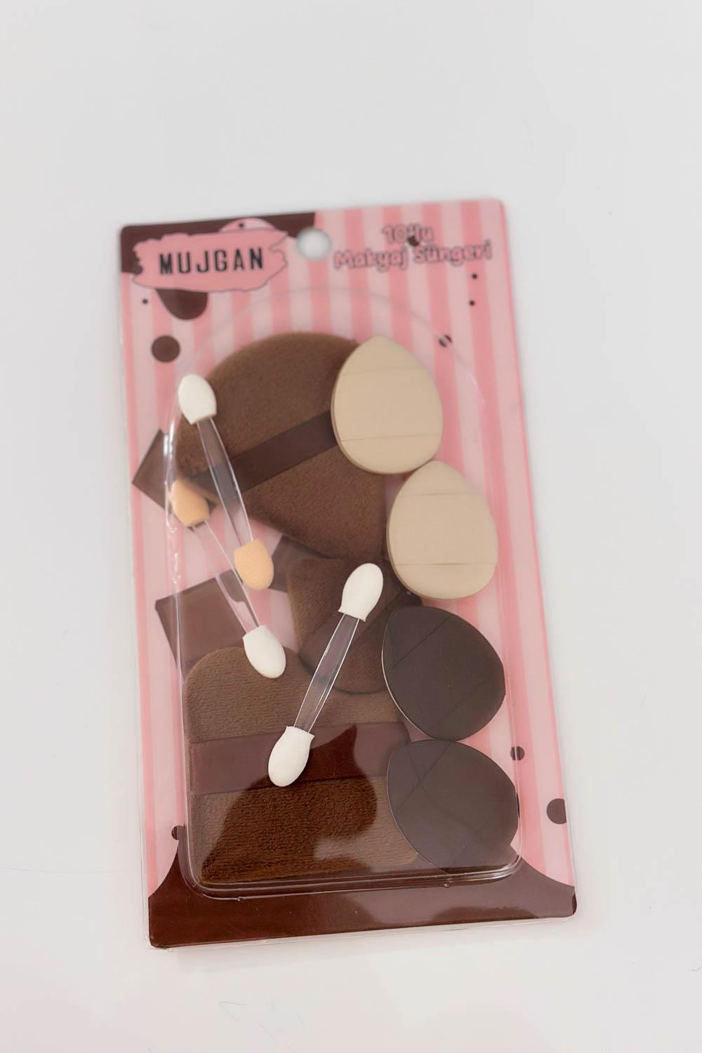 MÜJGAN 10 LU MAKYAJ SÜNGERİ SETİ