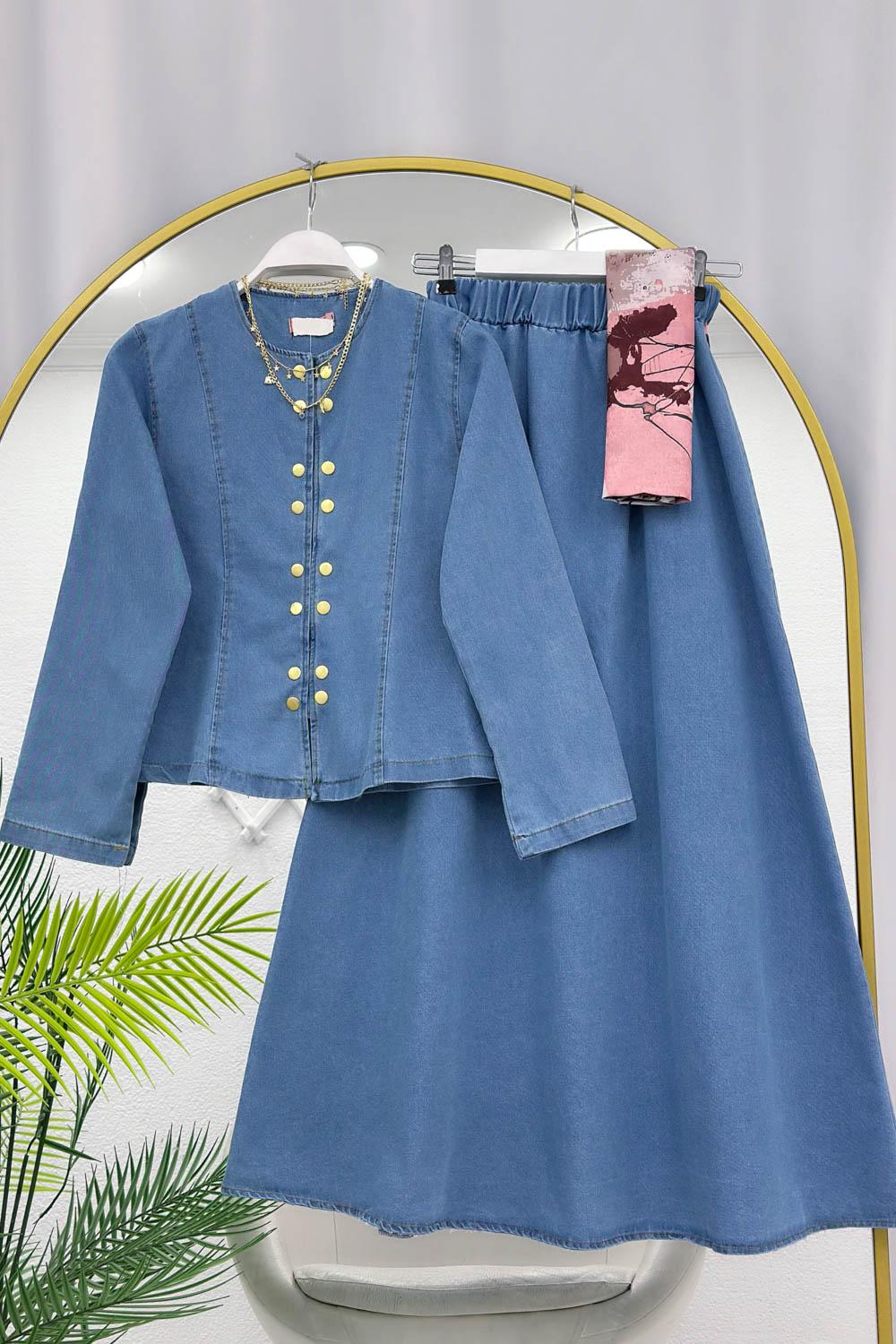 GOLD ZIMBALI KOT ETEKLİ TAKIM