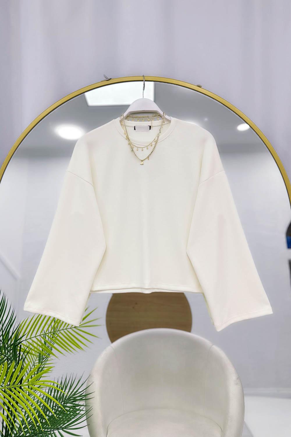 BİSİKLET YAKA BASİC OYSO BLÜZ