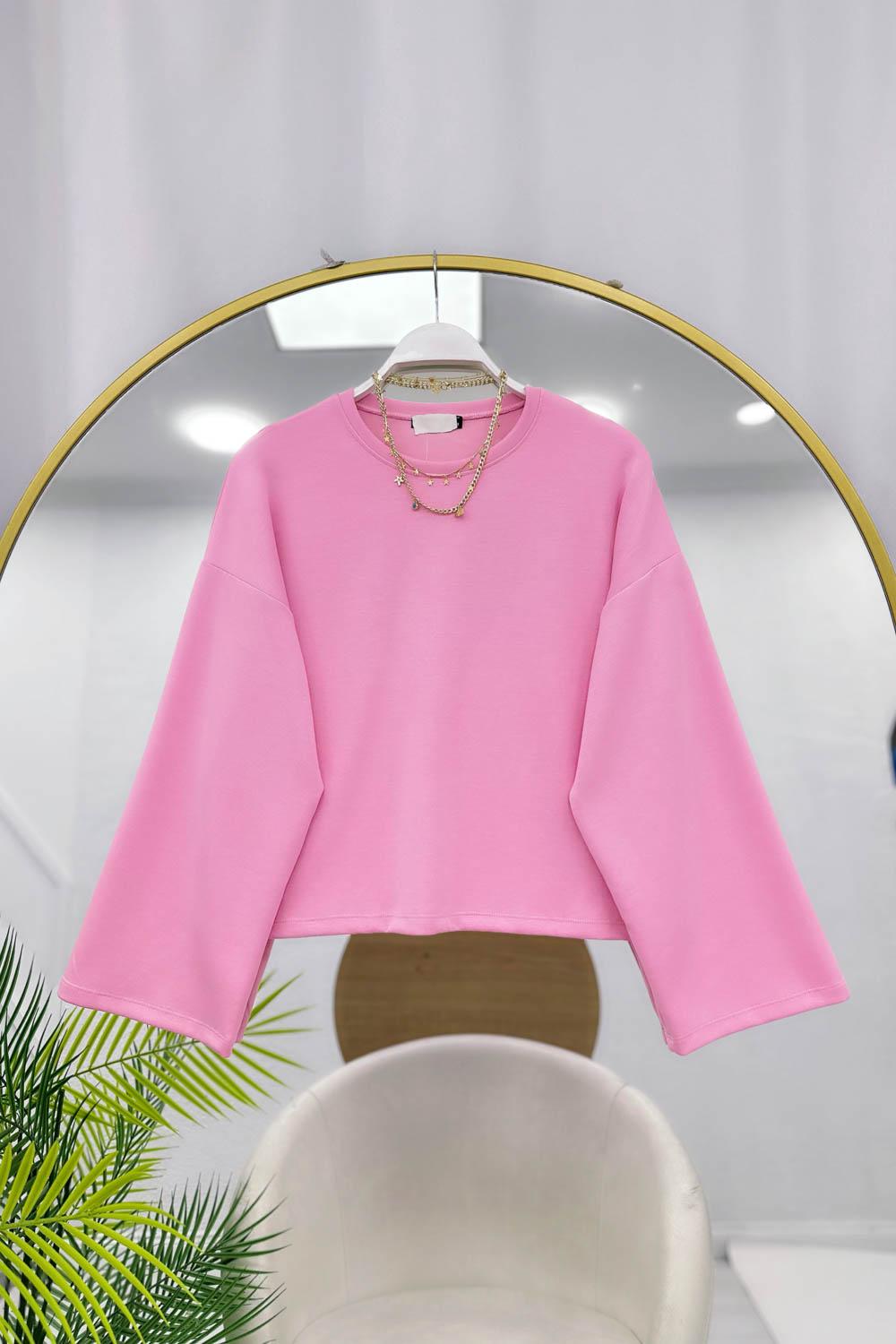 BİSİKLET YAKA BASİC OYSO BLÜZ