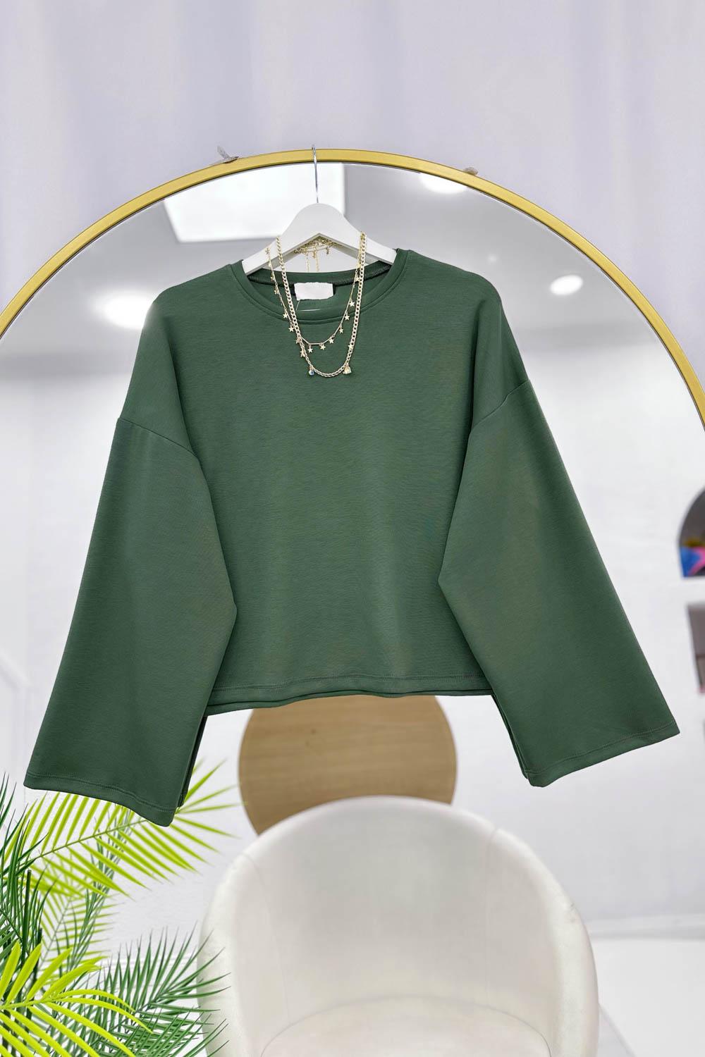 BİSİKLET YAKA BASİC OYSO BLÜZ