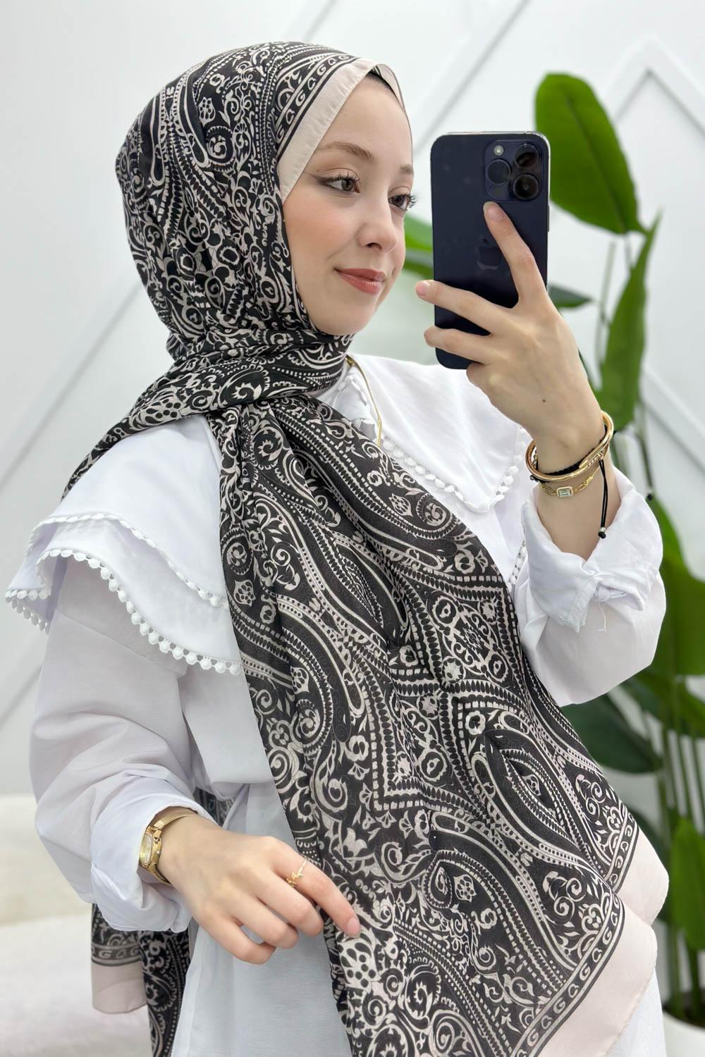 ETNİK DESENLİ SOFT ŞAL