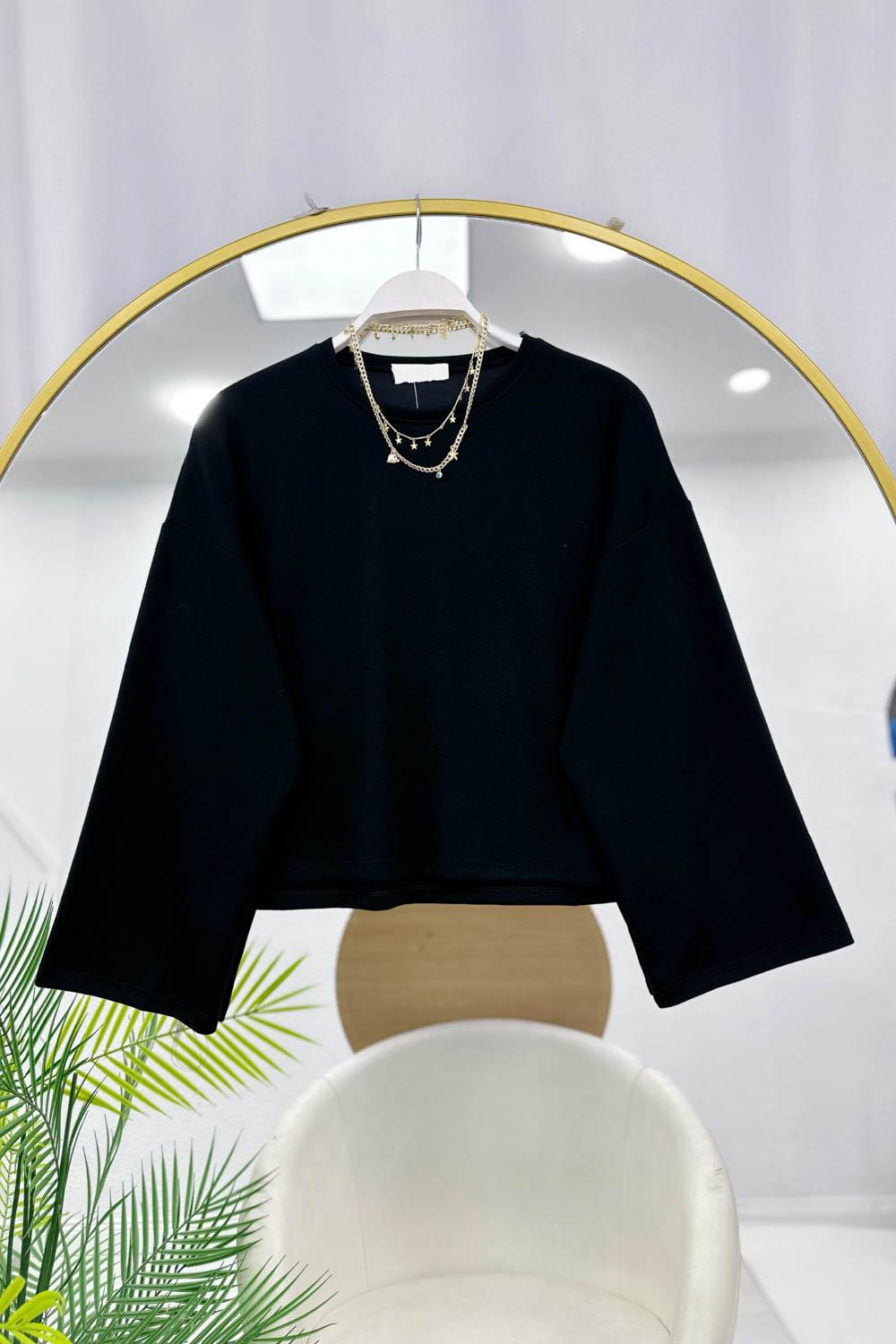 BİSİKLET YAKA BASİC OYSO BLÜZ