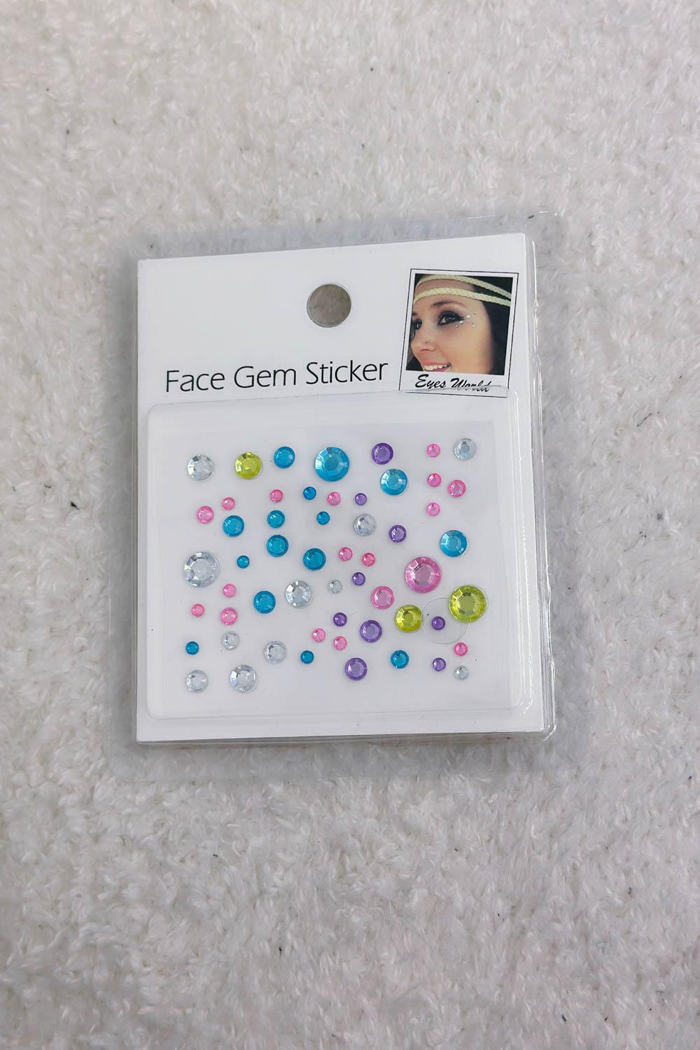 EYES WORLD YÜZ IŞILTI STİCKERİ