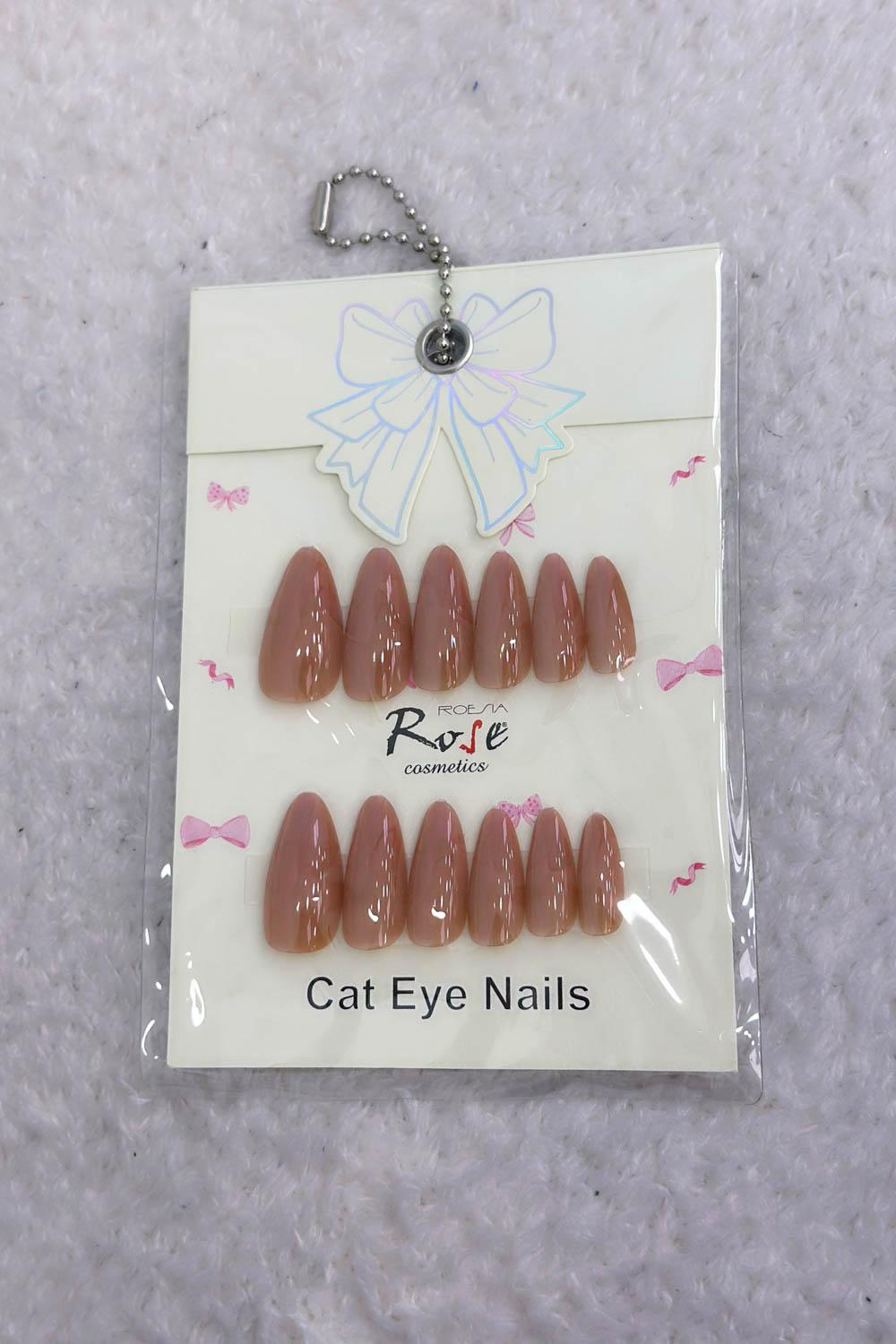 ROSE KOZMETİK CAT EYE TAKMA TIRNAK SETİ