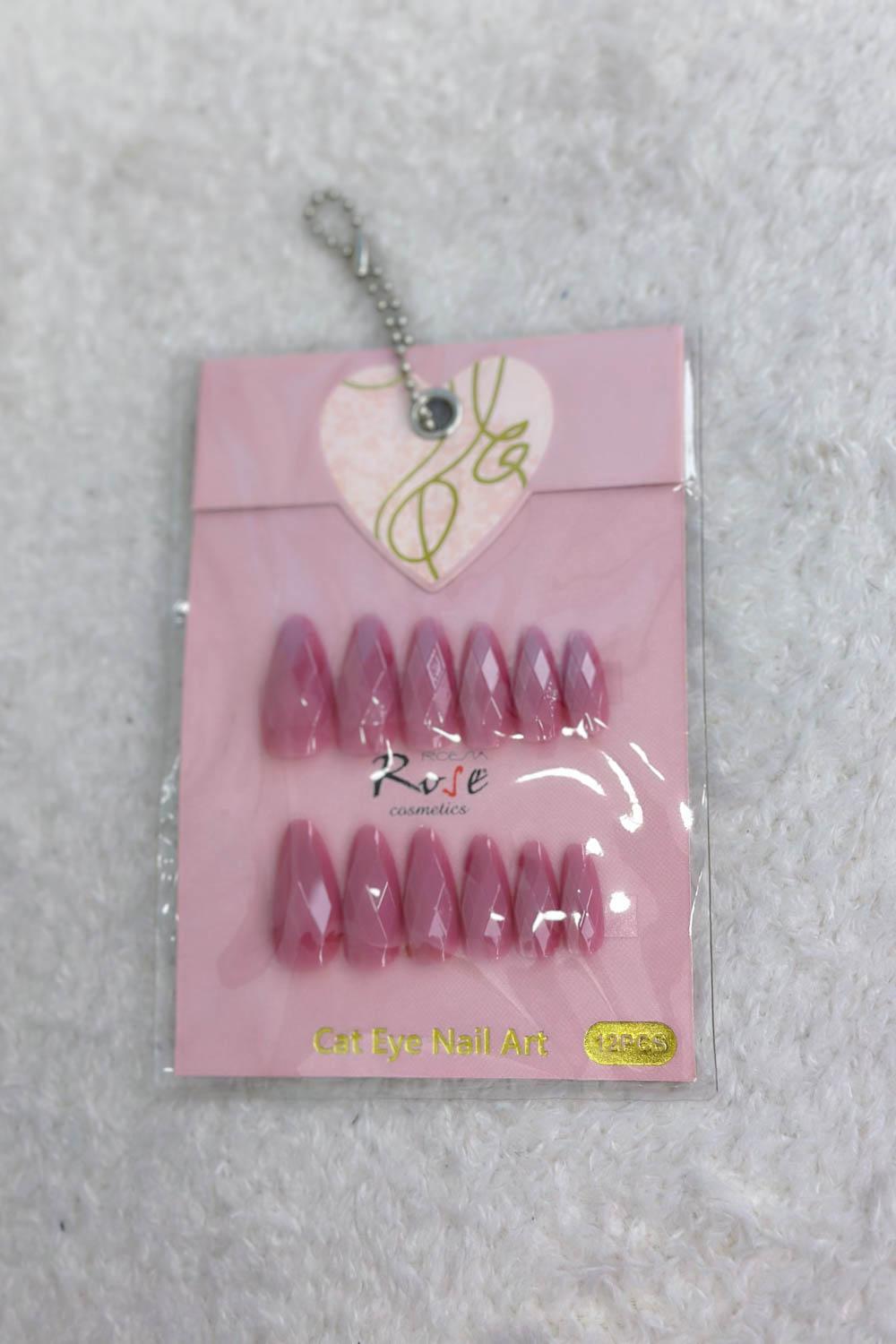 ROSE KOZMETİK CAT EYE TAKMA TIRNAK SETİ