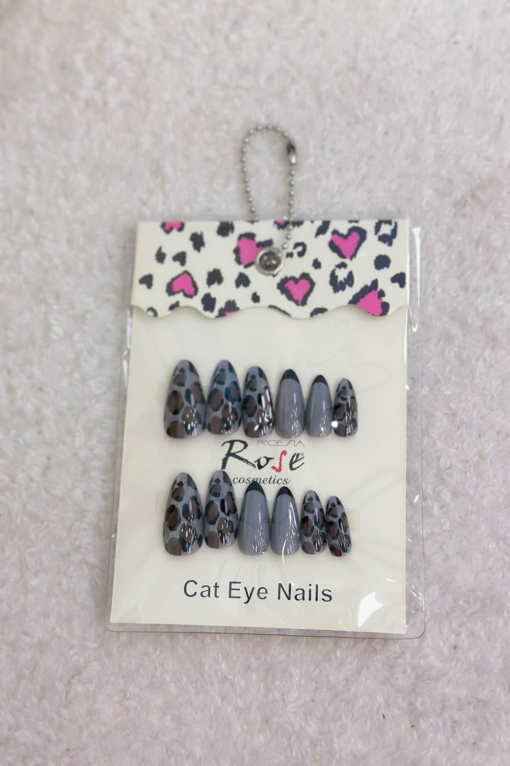 ROSE KOZMETİK CAT EYE TAKMA TIRNAK SETİ