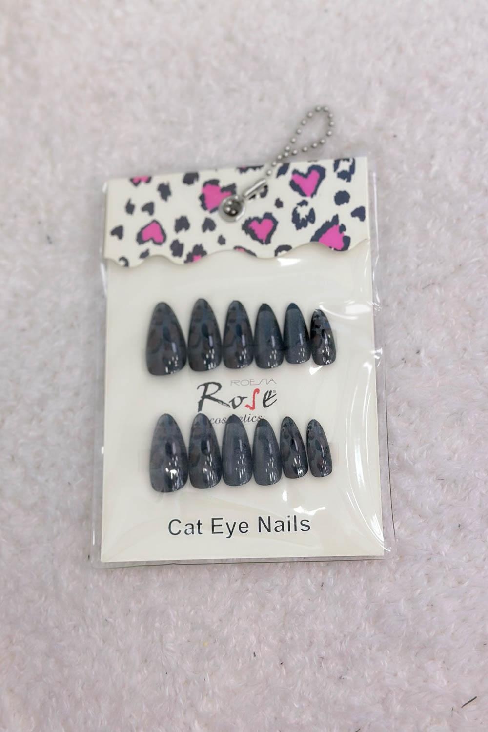 ROSE KOZMETİK CAT EYE TAKMA TIRNAK SETİ
