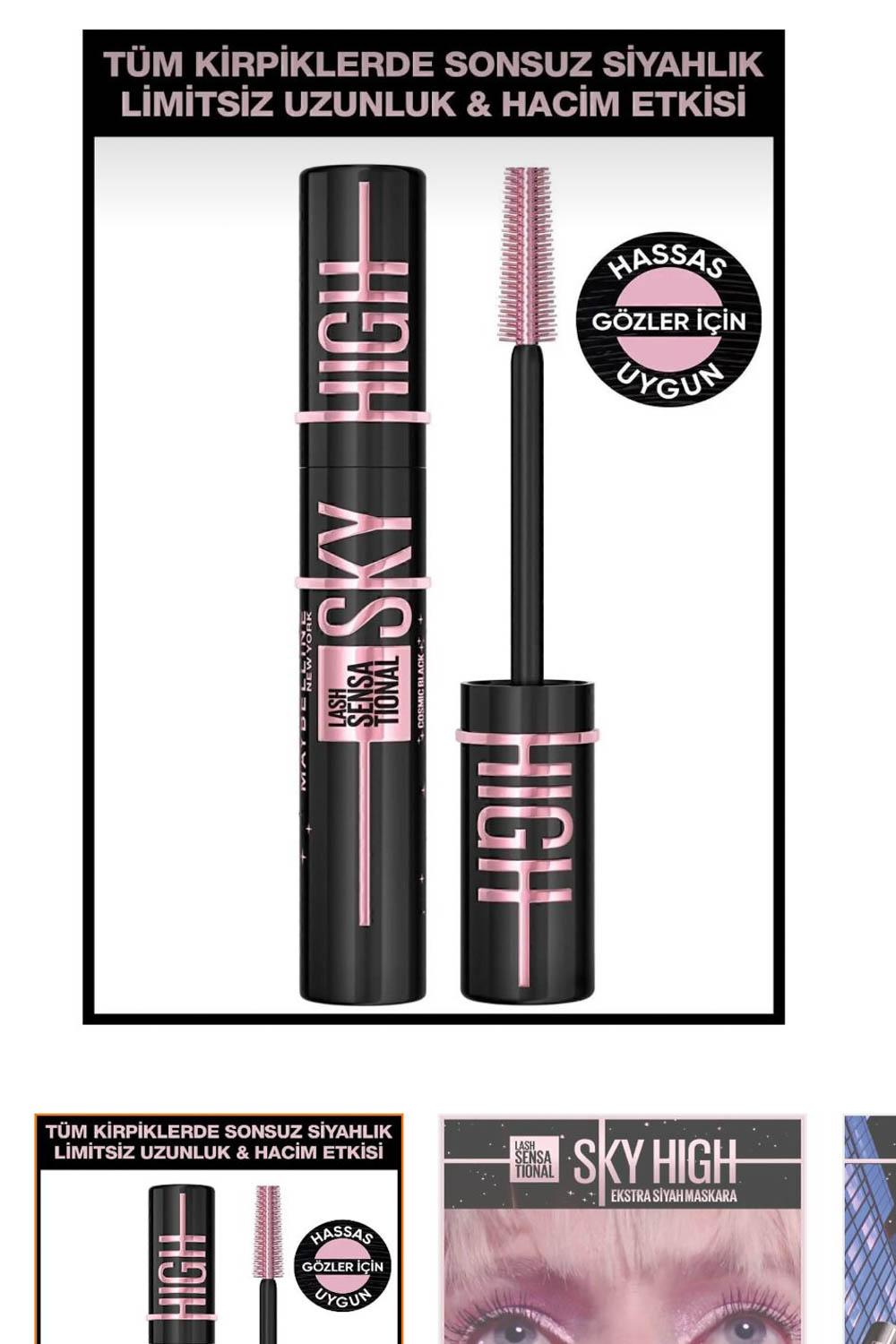 ROYAL PARİS UZATMA ETKİLİ SİYAH MASKARA