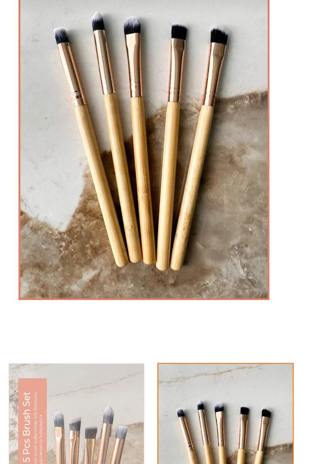 YARICCI MAKYAJ FIRÇASI 5Lİ SET