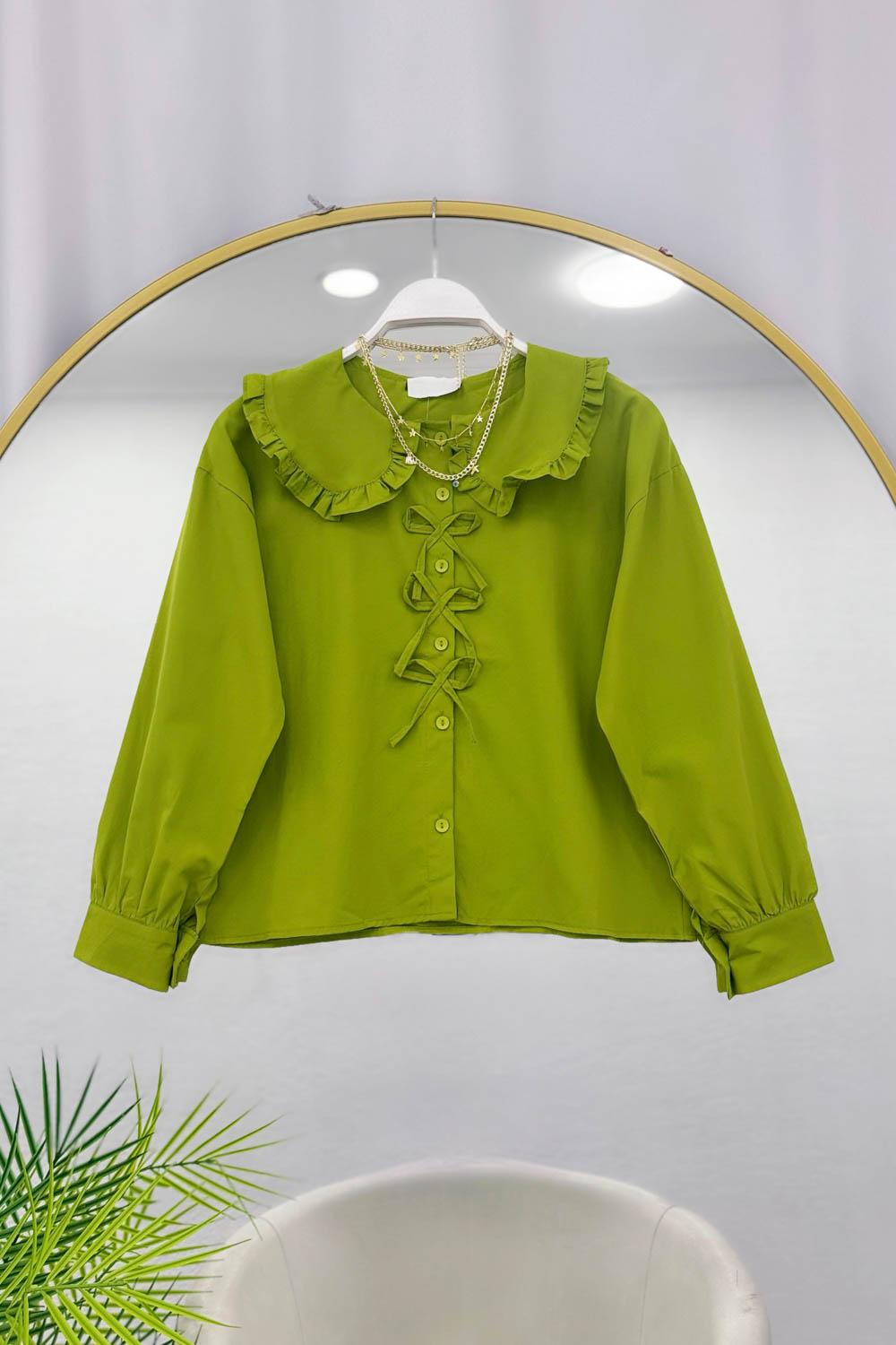 MİNİ FİYONKLU GÖMLEK