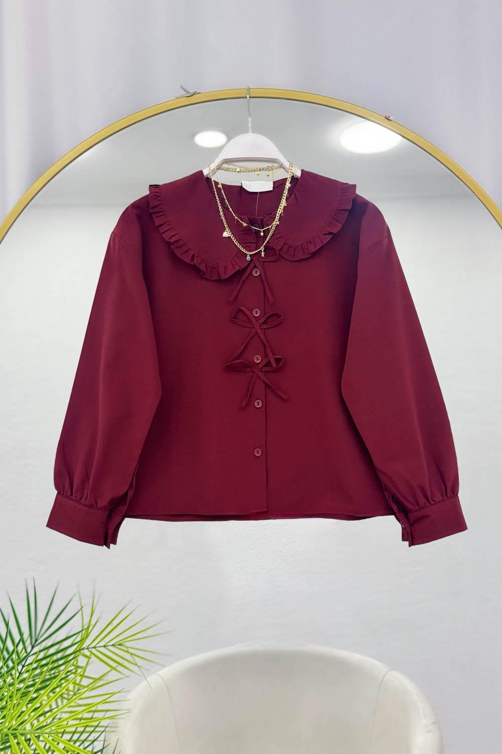 MİNİ FİYONKLU GÖMLEK