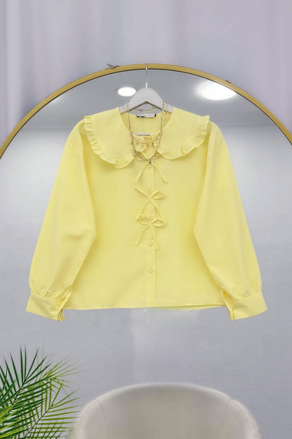 MİNİ FİYONKLU GÖMLEK