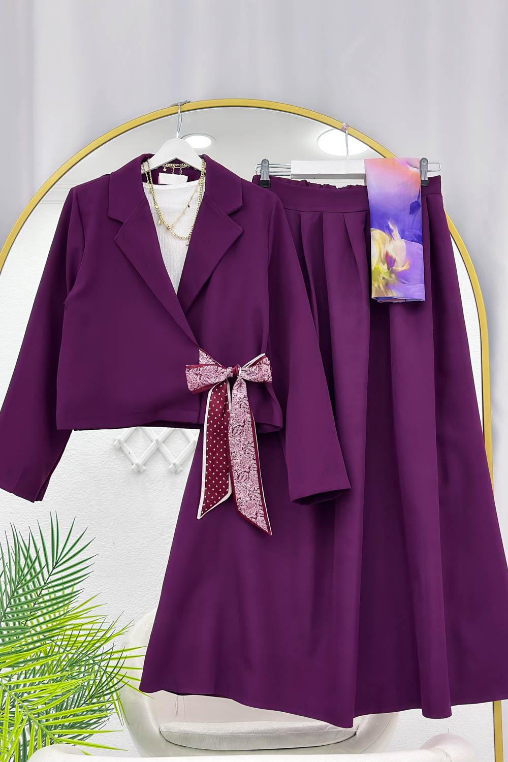 BELDEN FULAR BAĞLAMALI ETEK TAKIM