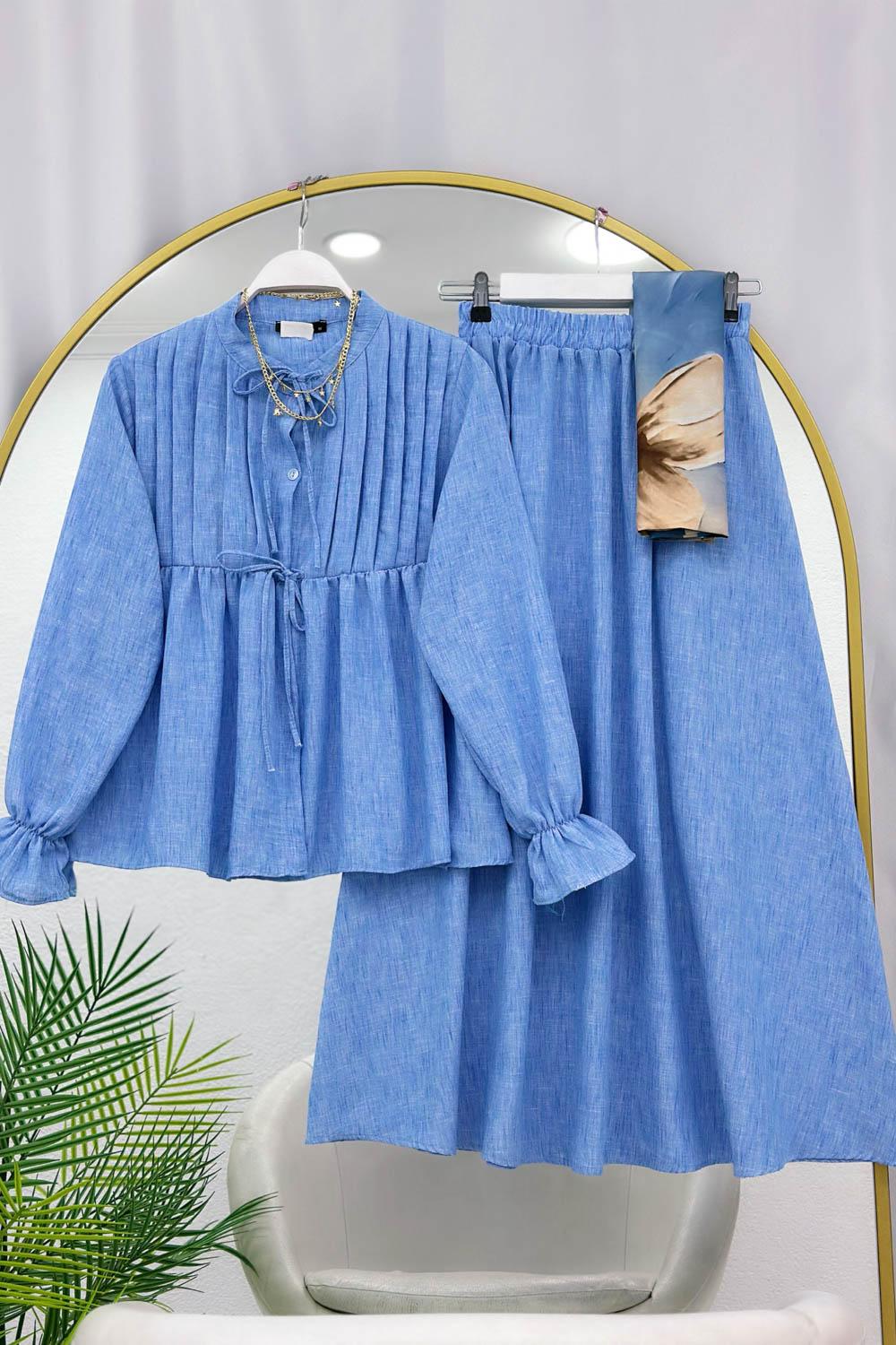 BELİ İPLİ ETEK TAKIM