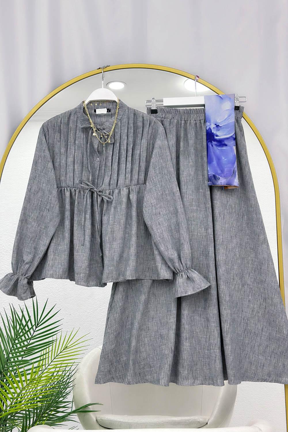 BELİ İPLİ ETEK TAKIM