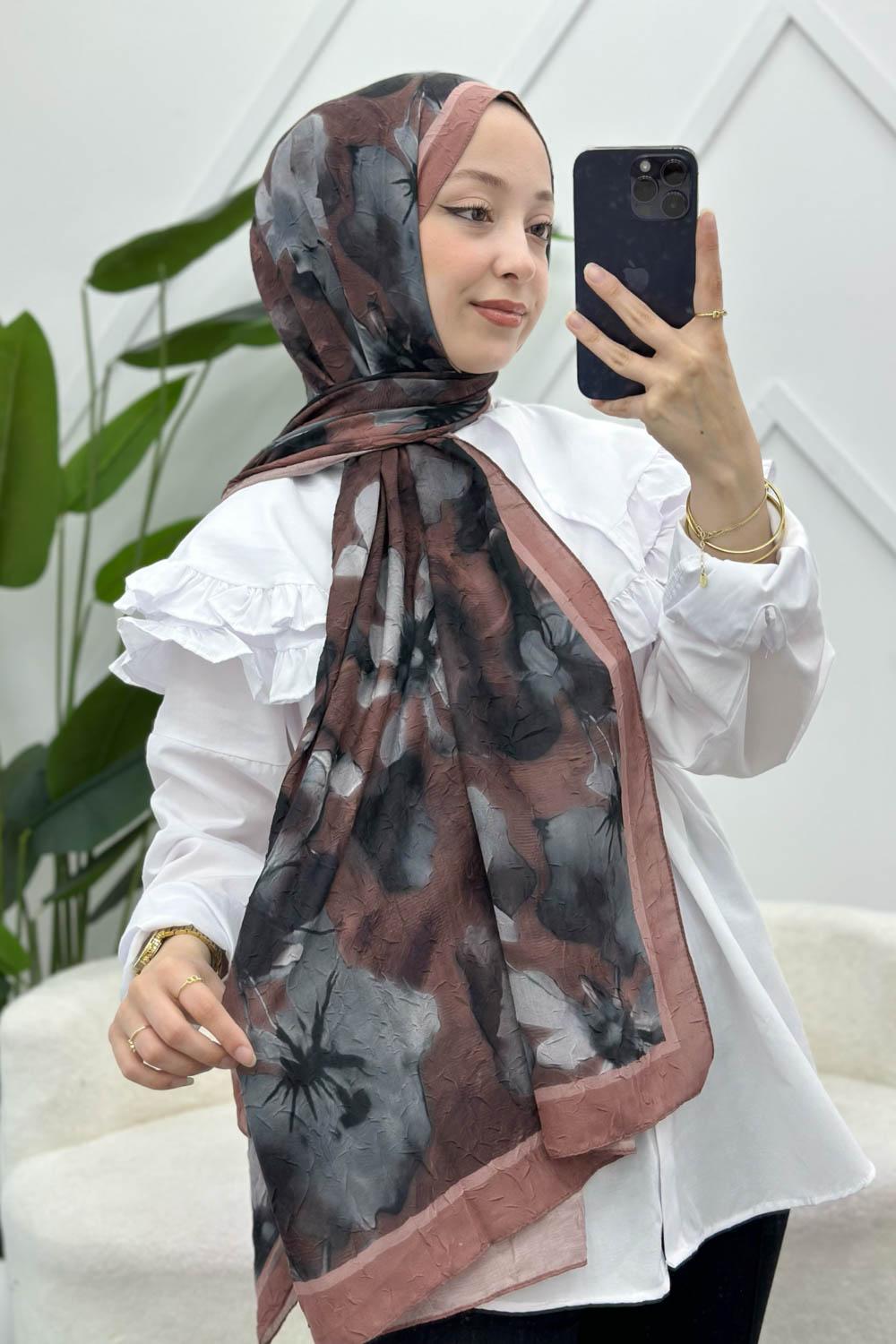 FLEUR DESEN BAMBU ŞAL