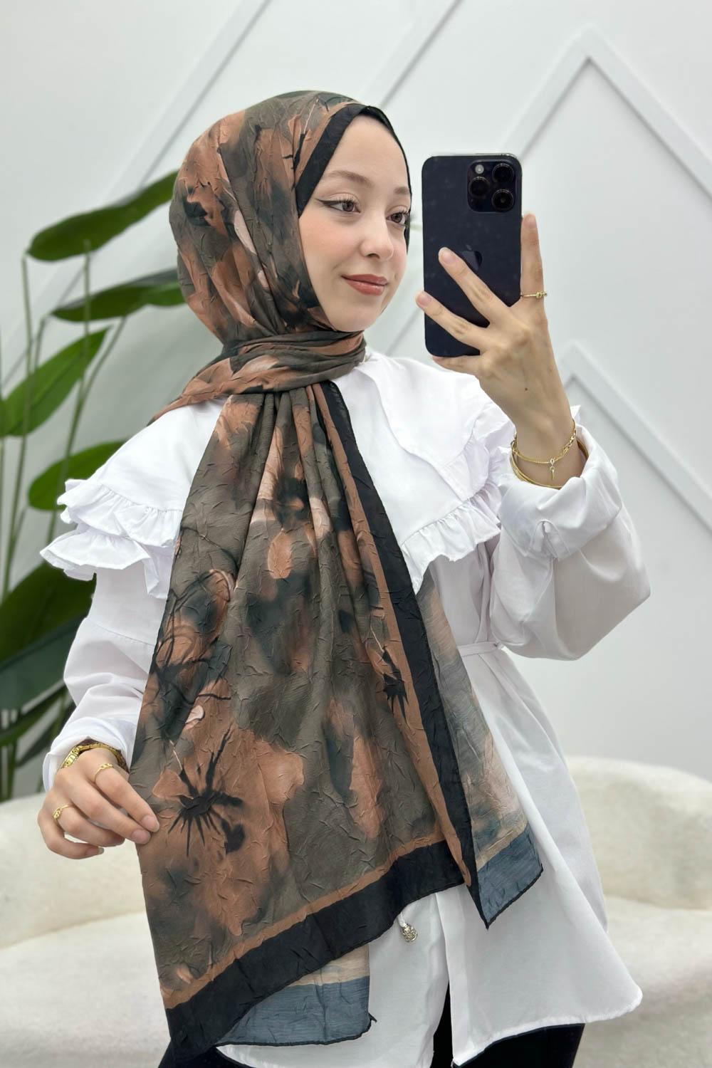 FLEUR DESEN BAMBU ŞAL