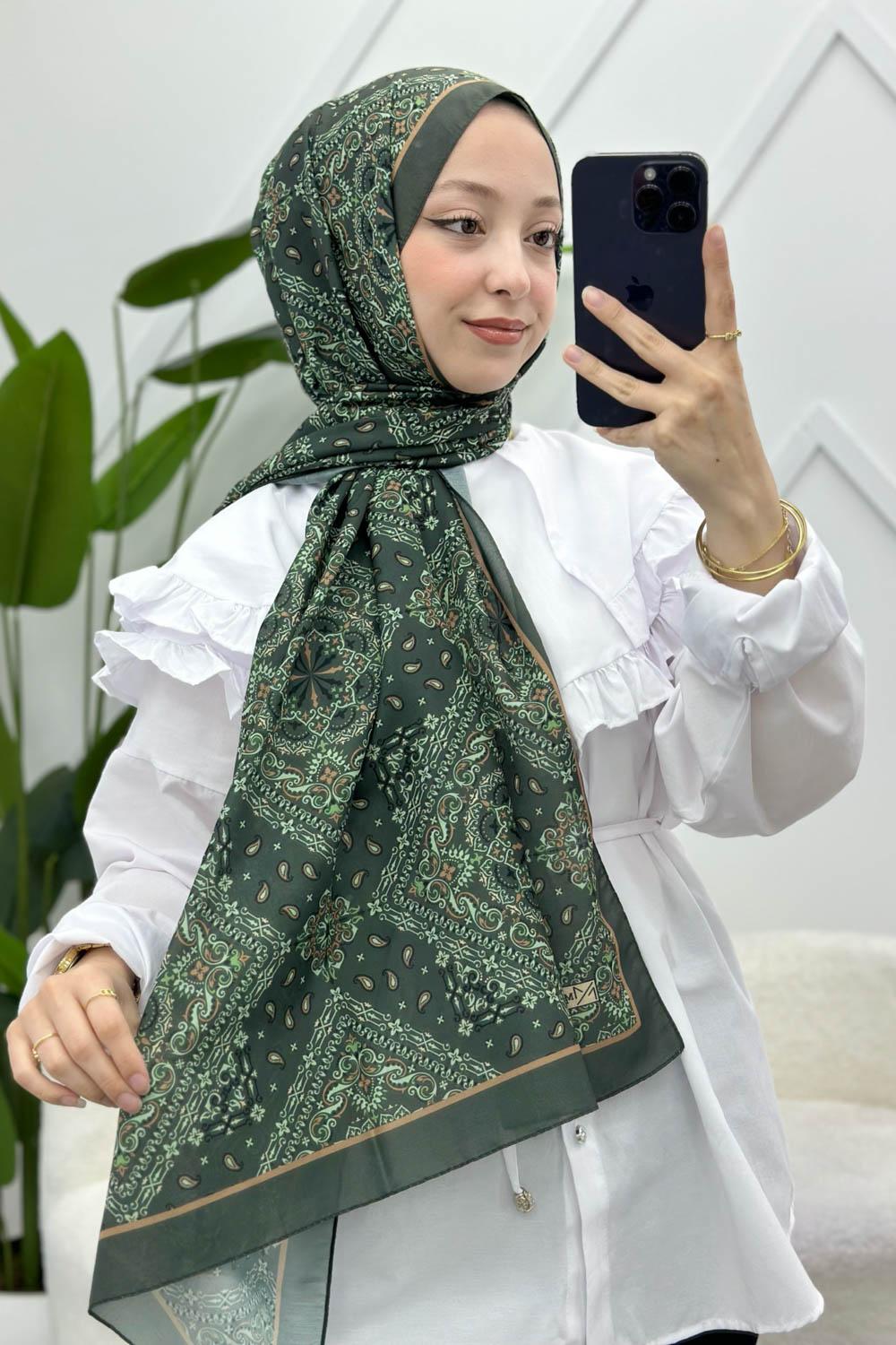 SOFT PAMUK ETNİK DESEN ŞAL