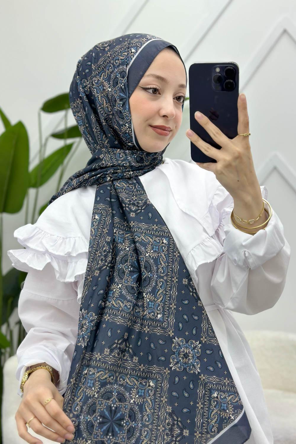 SOFT PAMUK ETNİK DESEN ŞAL