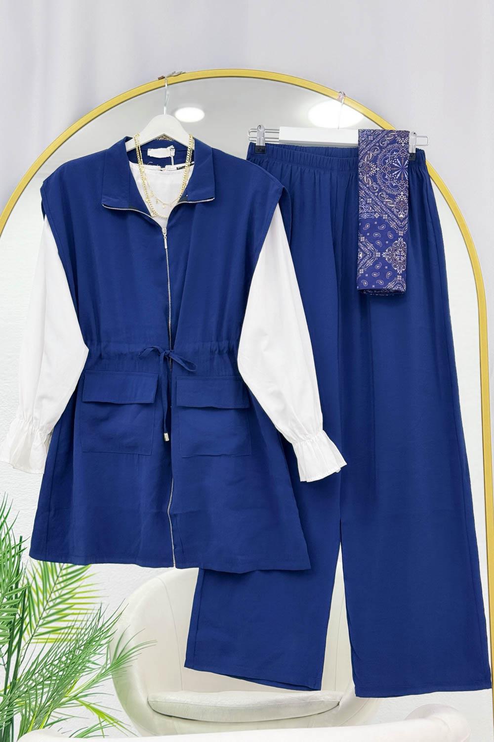 CEP KAPAKLI PANTOLON TENSEL TAKIM