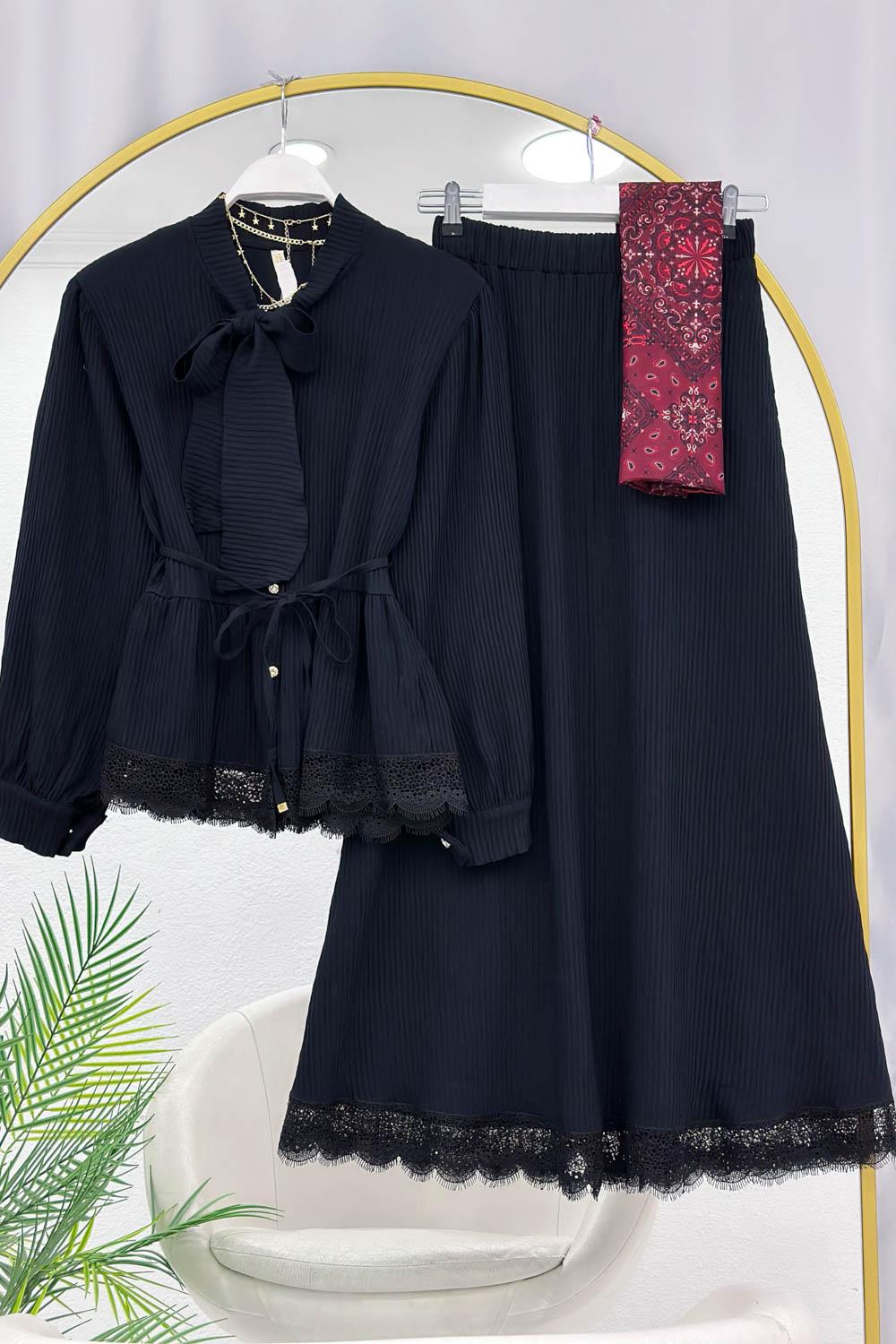 DANTEL DETAYLI KADIN TAKIM