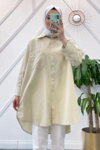 RETRO BASKILI İTHAL HIRKA