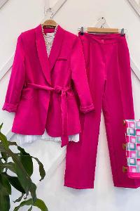 LEOPAR DESEN GARNİLİ İKİLİ TAKIM