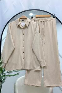 BROOKLYN BASKILI MAXİ SWEAT