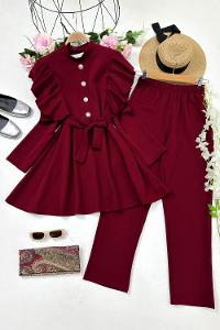 KOLLARI ŞERİT DETAYLI BROOKLYN SWEAT