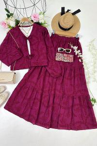 RİBANALI VİSKON CEKET