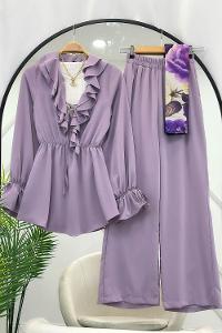 AEROBİN KETEN PANTOLON