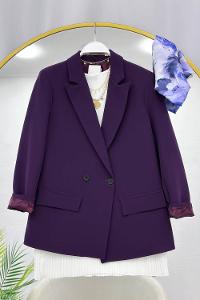 KOL ÇİZGİLİ BASKILI SWEAT