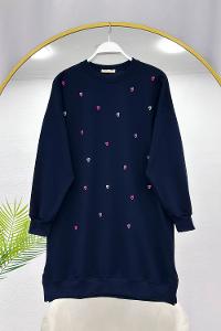 ÇİÇEK NAKIŞLI TUNİK