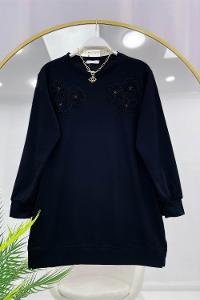 ÇİÇEK DETAYLI OYSHO SWEAT