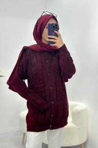 FIRFIR DETAYLI DÜĞMELİ HIRKA